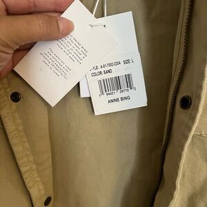 NWT Anine Bing military jacket. Size L